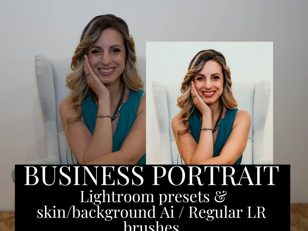 PORTRAIT Lightroom Presets Lightroom Ai Brushes for Skin Brush Preset