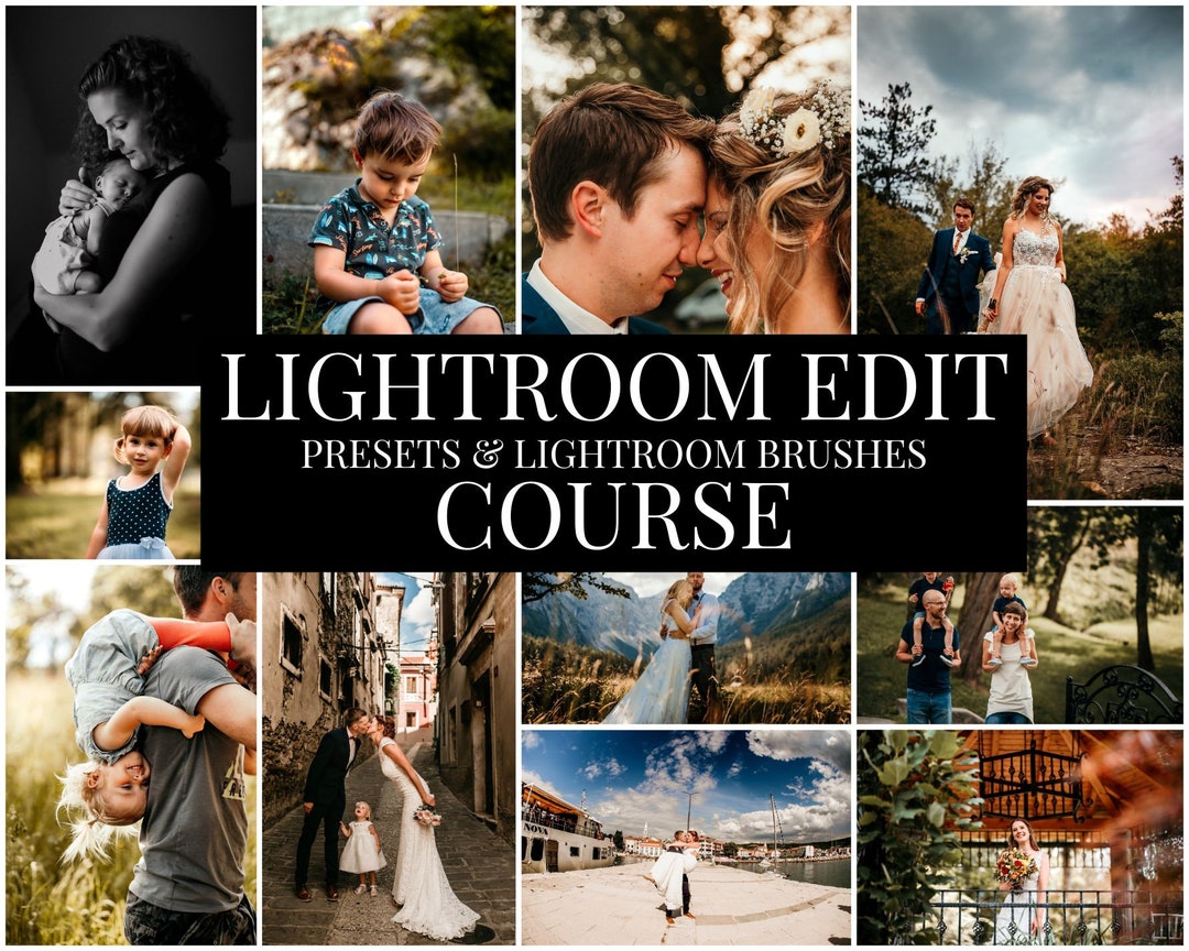Lightroom Presets Lightroom Brushes Lightroom Edit Course Photography