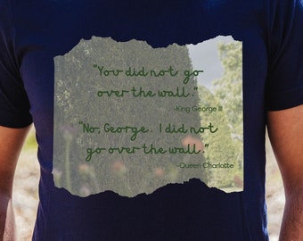 The Wall Tee Queen King George III Shirt This Seasons Diamond My Lady Tee Colin Anthony Benedict Simon Regency Era Shirt