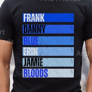 Blue Reagans T-Shirt: Pop Culture NYPD Fan Tee