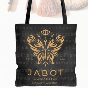 Jabot Cosmetics Tote Bag Grocery Tote Book Tote Beach Tote School Tote Reusable Tote Weekend Tote Work Tote Travel Tote Coworker Bridesmaid