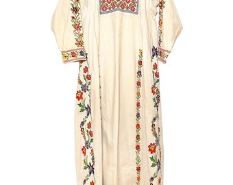 A rare Palestinian Dress from the north Sarafand 1940&#39;s