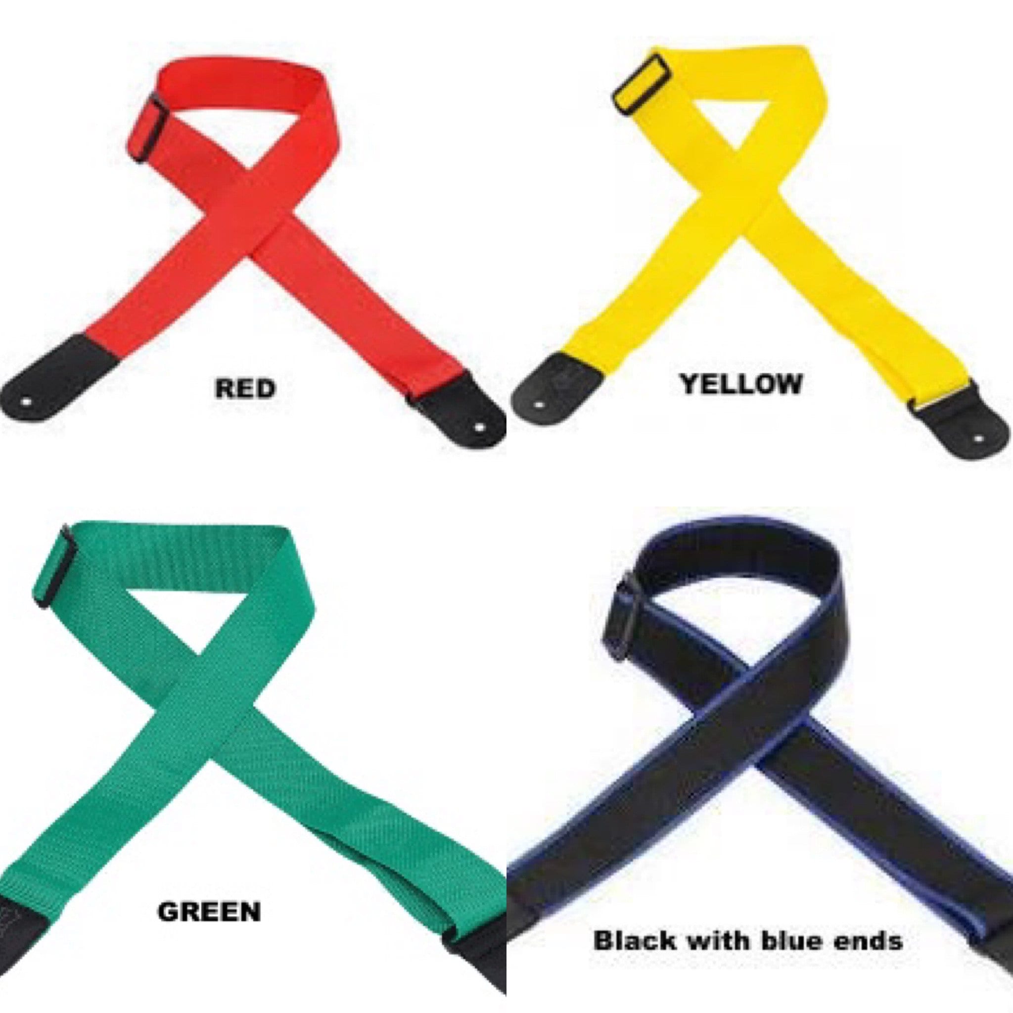 Personalized Embroidered Guitar Strap Etsy Canada