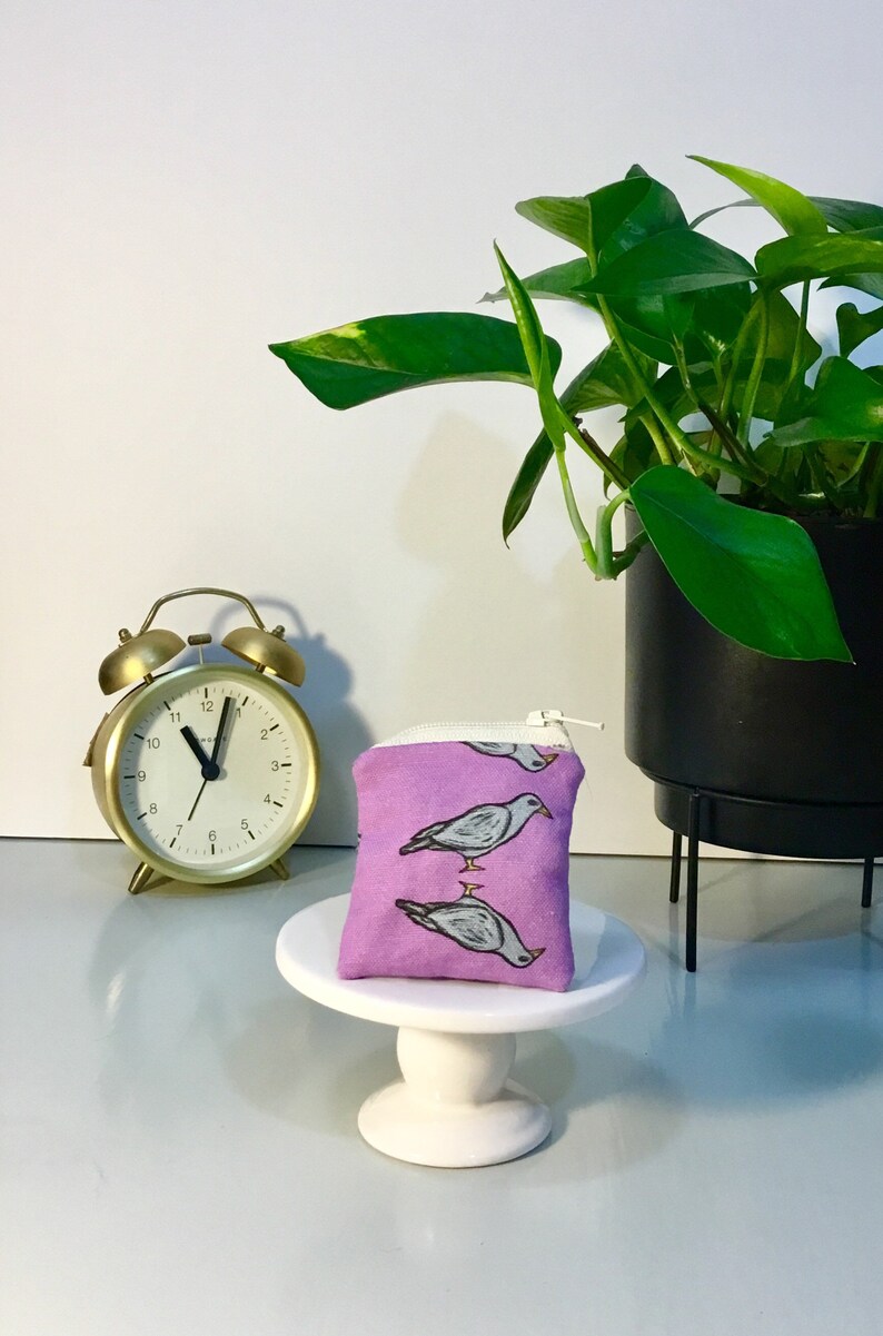 Teeny Tiny Pigeon Coin Purse