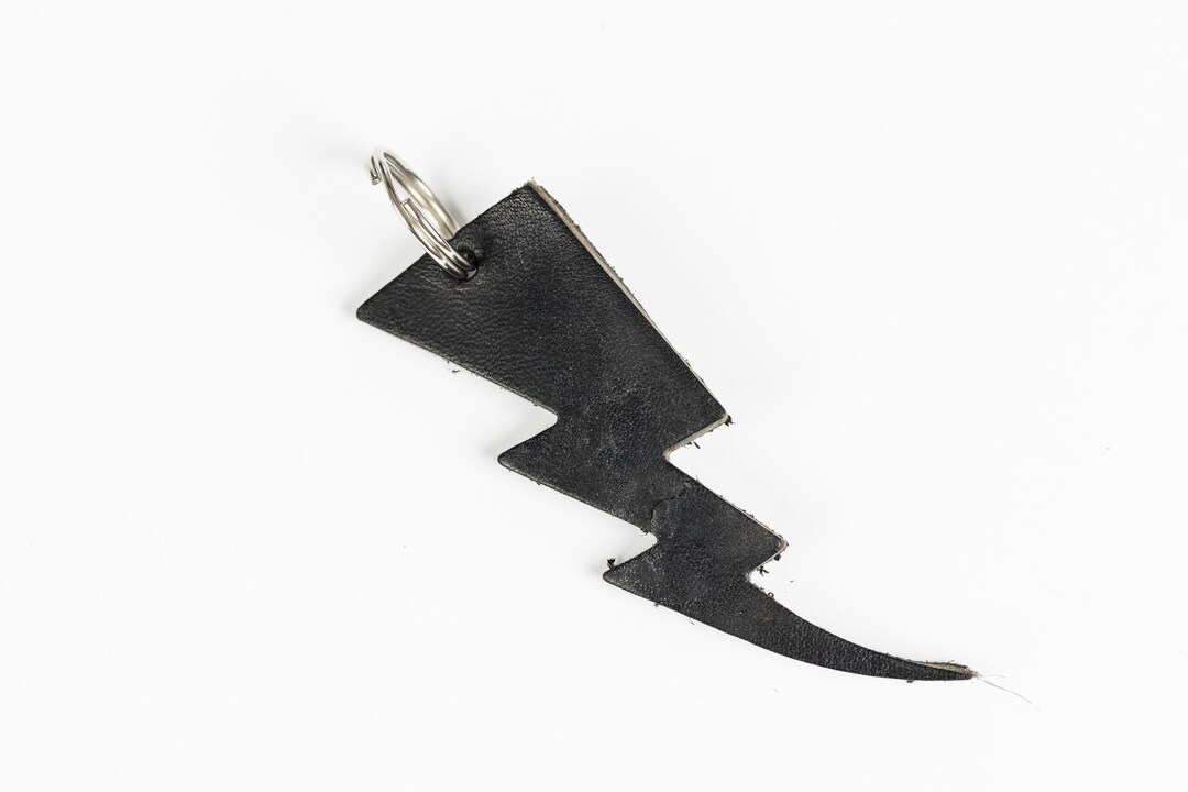 Lightning Bolt Key Chain/ Key Fob Etsy