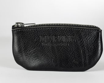 Small Cosmetic Bag/ Pencil Pouch- Black