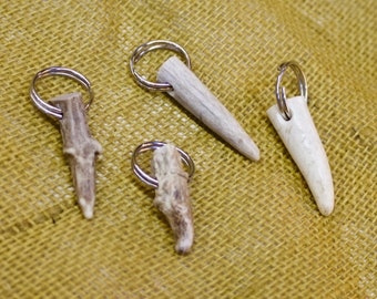 Deer Antler Tip Key Fob