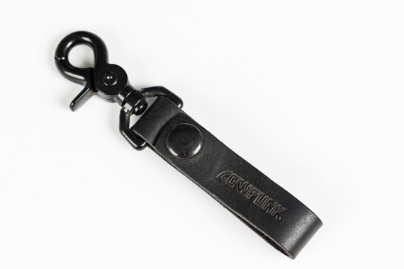 小物 STUDS & KNITTING LEATHER LONG KEY RING Long Key Lanyard - Etsy