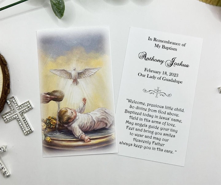 18th Dutch religious card 18th Dutch religious card