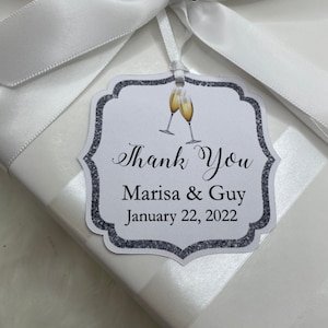 Thank you Wedding favor tags, Jordan almonds tag, bigliettini bomboniere, Italian confetti bomboniera, tag