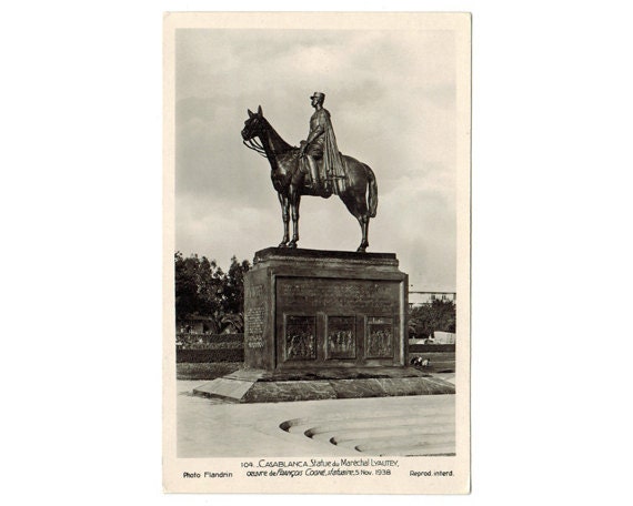 1930/'s Casablanca Morocco Tourism Poster A3 Reprint