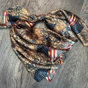 Vintage Floral Scarf - Etsy 