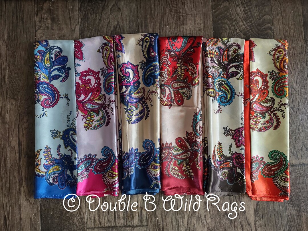 Wild Rag BARGAIN DISCOUNT Floral Paisley Bandana Cowboy Western Neck ...