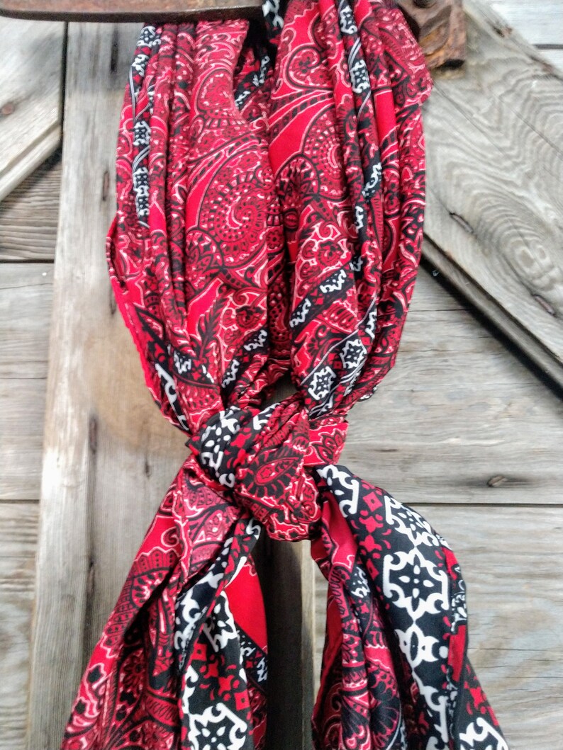 western neck bandana