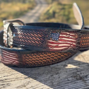 Roots Womens 32 Leather Belt Brown Embossed Hammered Silver Disc Buckle Canada ROOTS, brown leather belt Wulflund main image 2