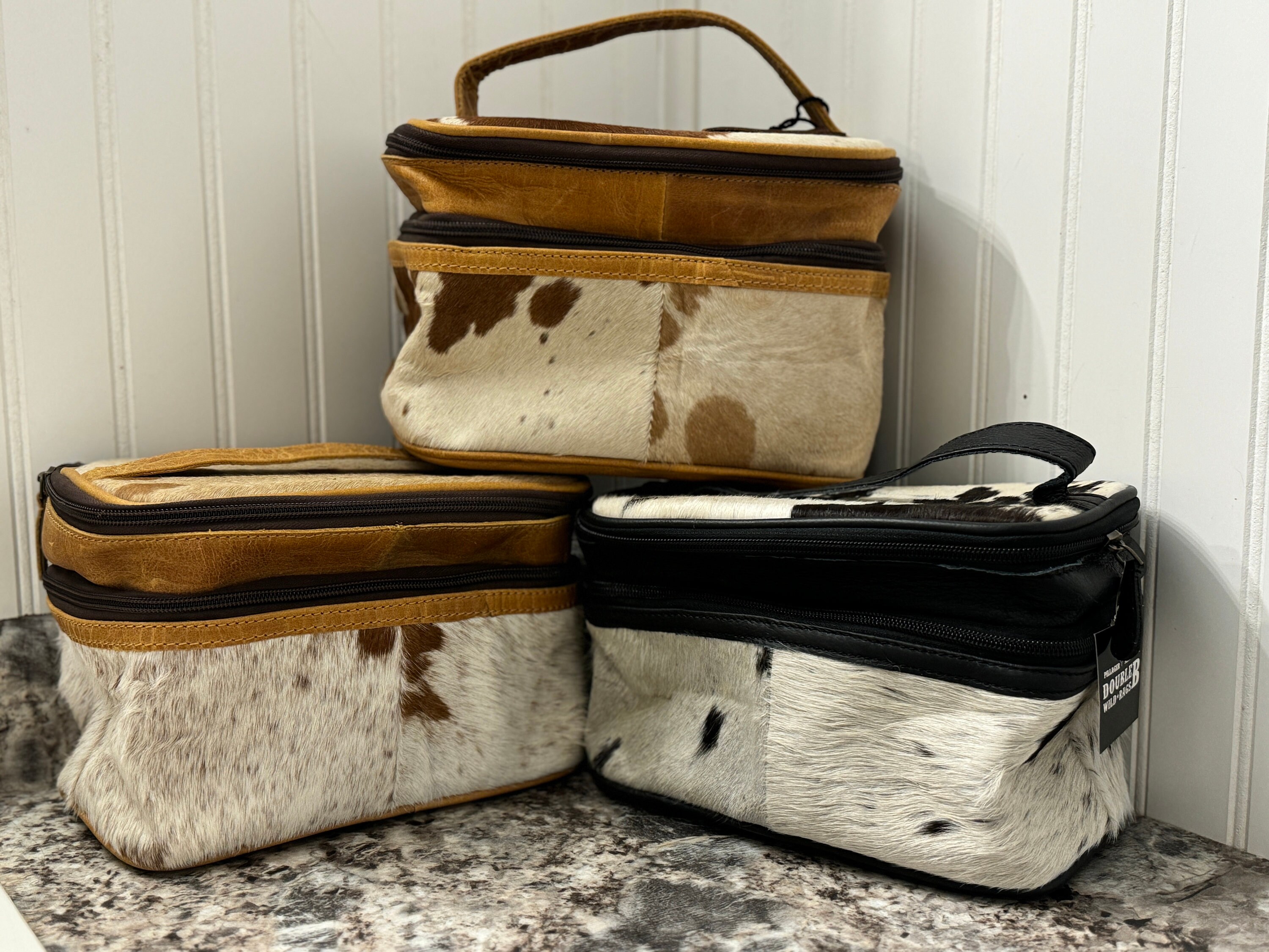 Cow Print Makeup Bag Etsy Ireland