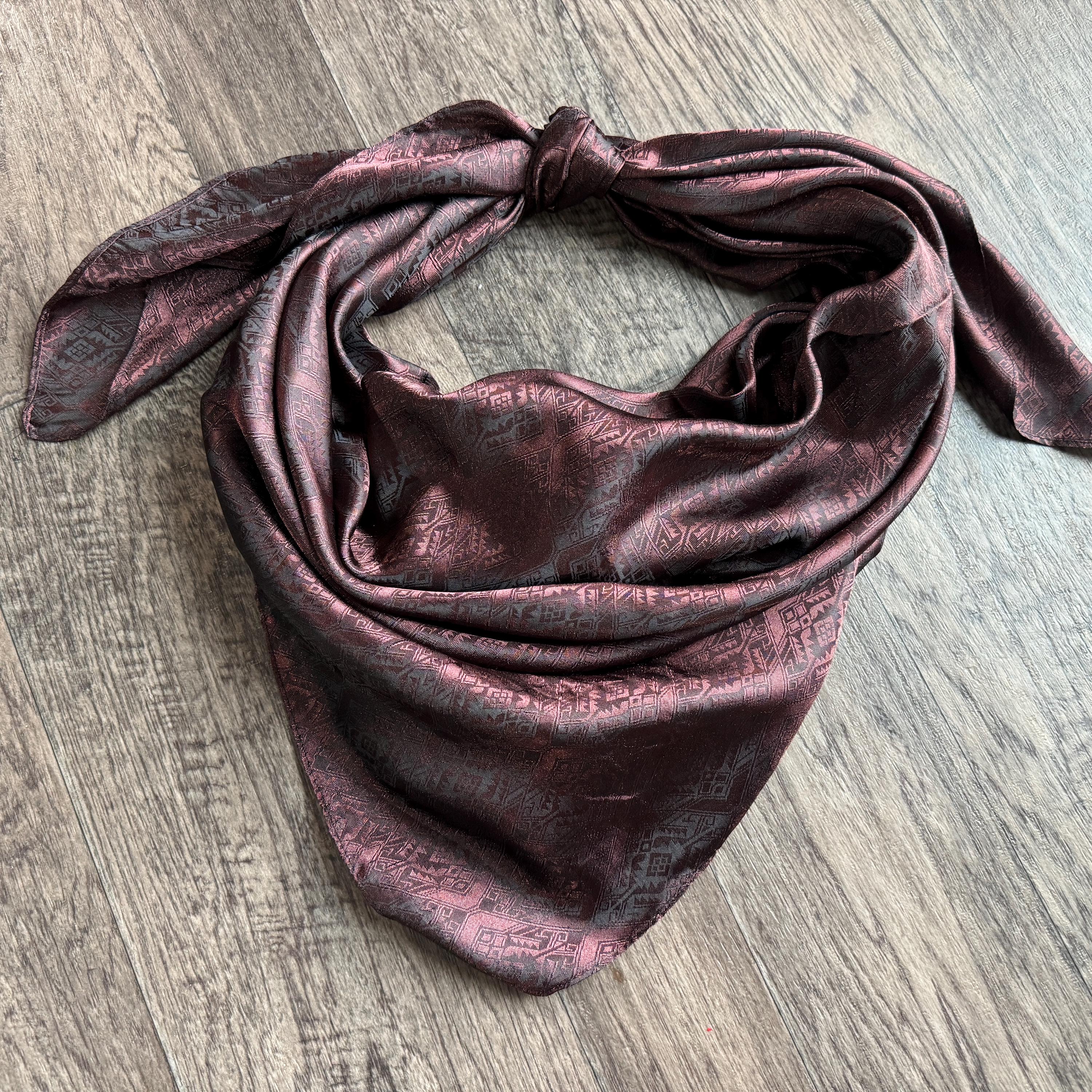 Wild Rag Native Jacquard Wild Rag Aztec Native Tribal Inspired Neck Scarf by Double B ...