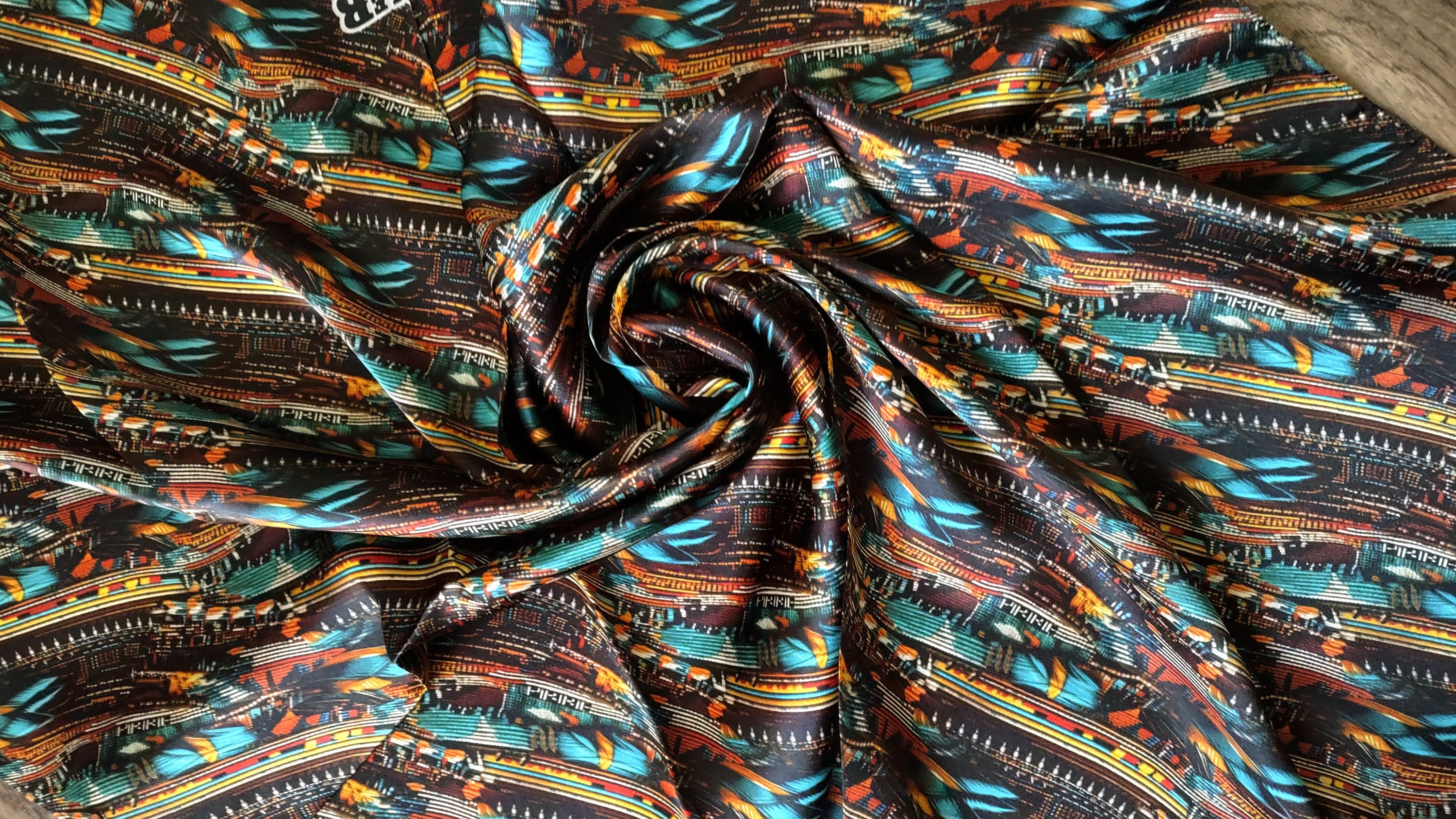 Wild Rag Native Wild Rag 100% SILK Seed Bead Native Style Cowboy Western Neck Scarf ...