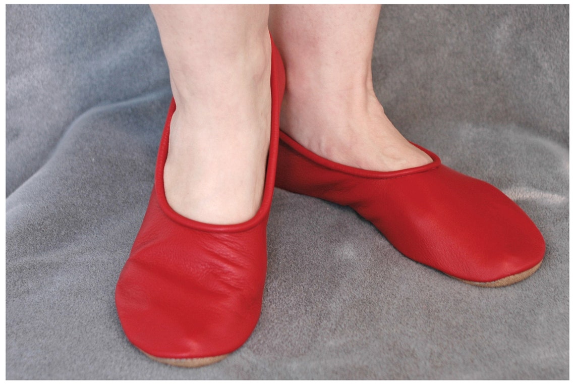 soft leather ballet slippers