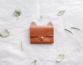 Fox Wallet - simple leather cardholder