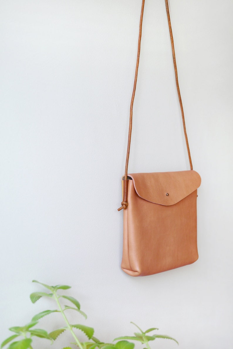 Large Crossbody Bag leather hand-stitched shoulder bag | Etsy