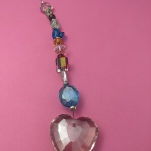 Suncatcher/Window Charm/Rearview Mirror Charm/Heart/Crystal/Swarovski