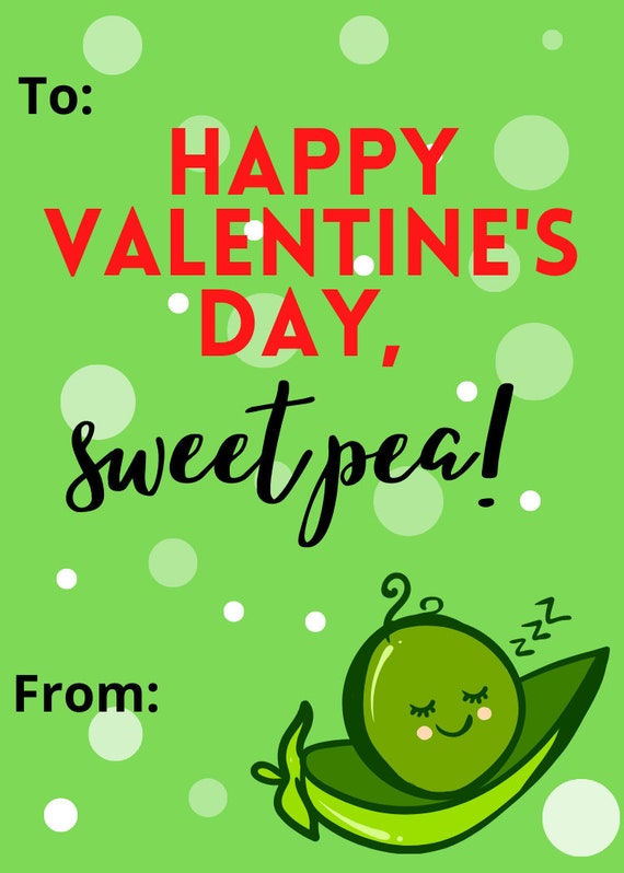 Fun Printable Valentine's Cards for Kids and Loved Ones | Etsy