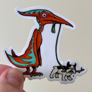 Pteranodon - Jurassic Dog park sticker