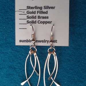 Gold filled earrings