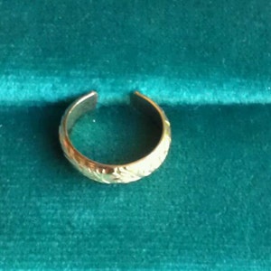 Toe Ring Gold Filled adjustable image 2