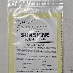 Sunshine Polishing Cloth