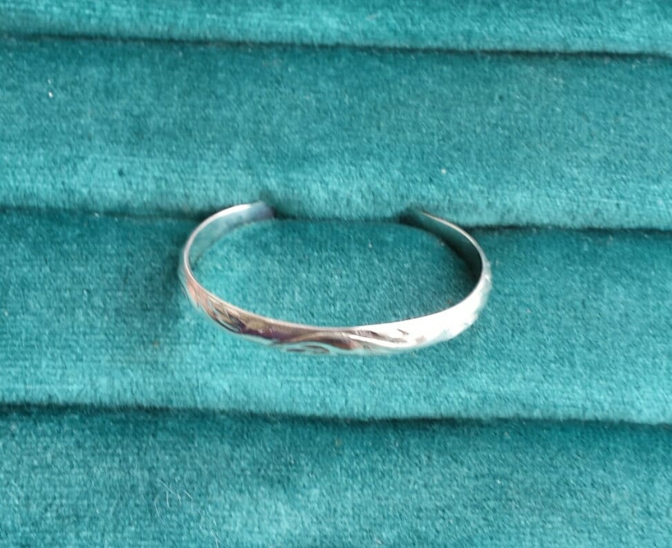 Sterling Silver Baby Bracelet Etsy