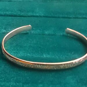 Solid Copper Cuff Bracelet image 2