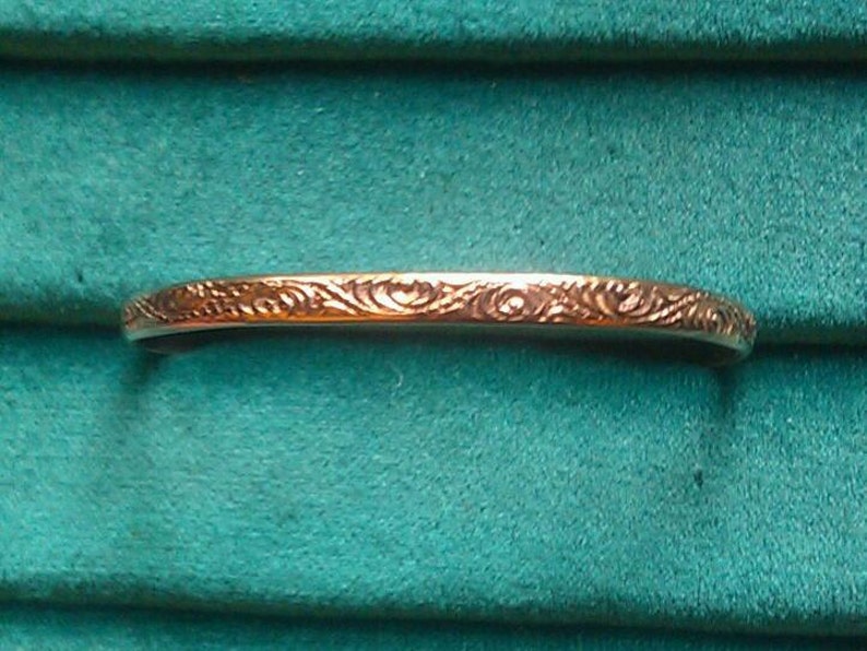 Solid Copper Cuff Bracelet image 1