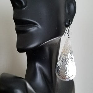 Sterling Silver  teardrop earrings