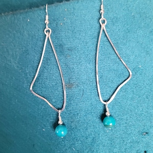 Sterling Silver Earrings hammered