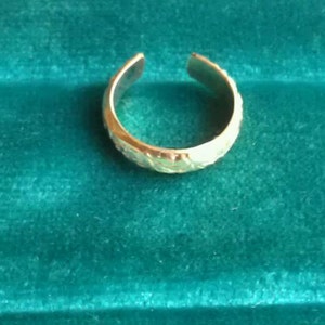 Toe Ring Gold Filled adjustable image 3