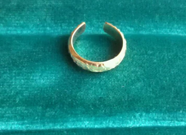 Toe Ring Gold Filled adjustable image 3