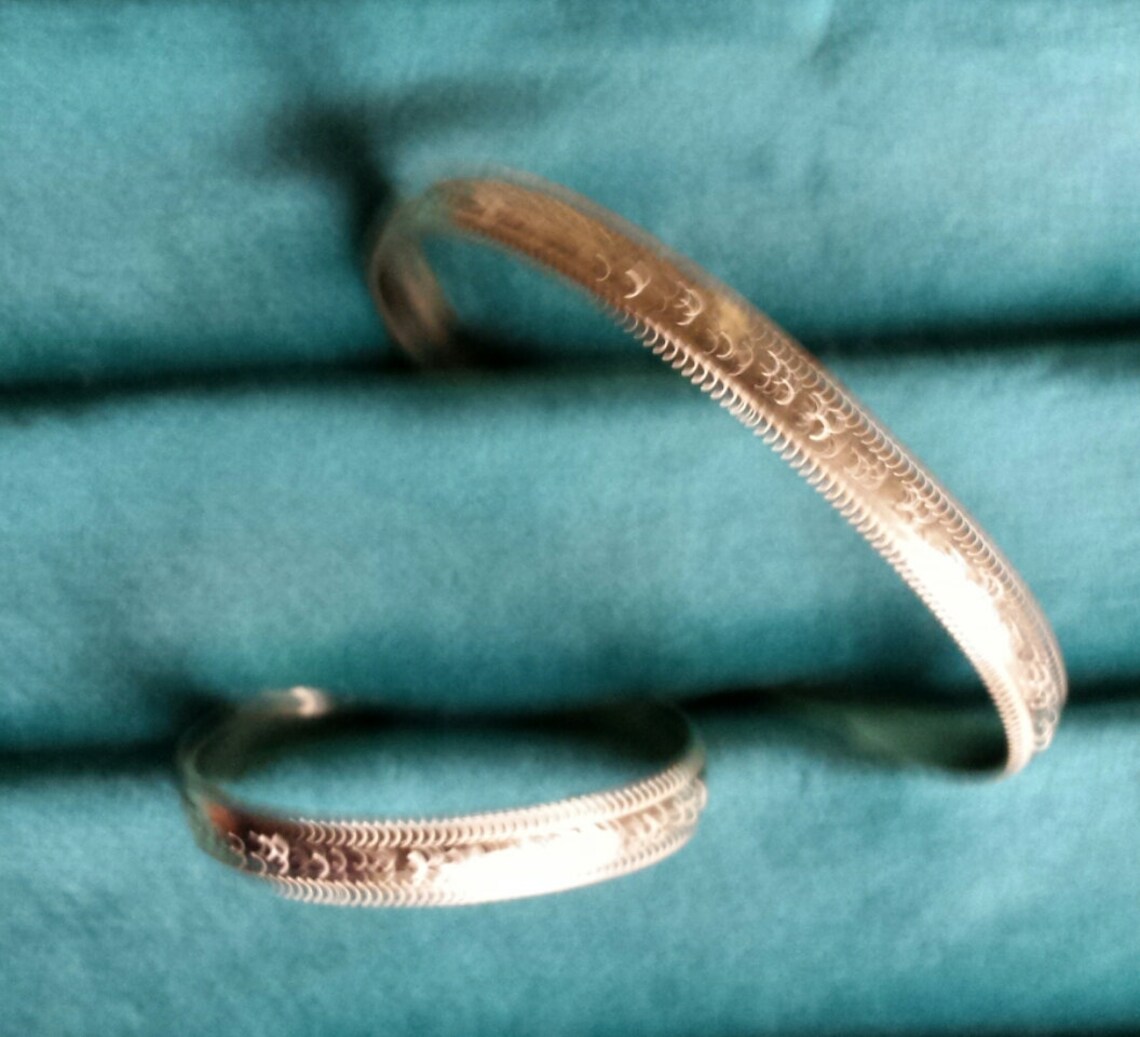 Gold Filled Mother Daughter/baby Bracelet Set Etsy