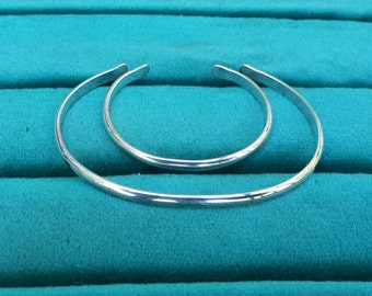 Mother Baby Bracelet set Sterling silver