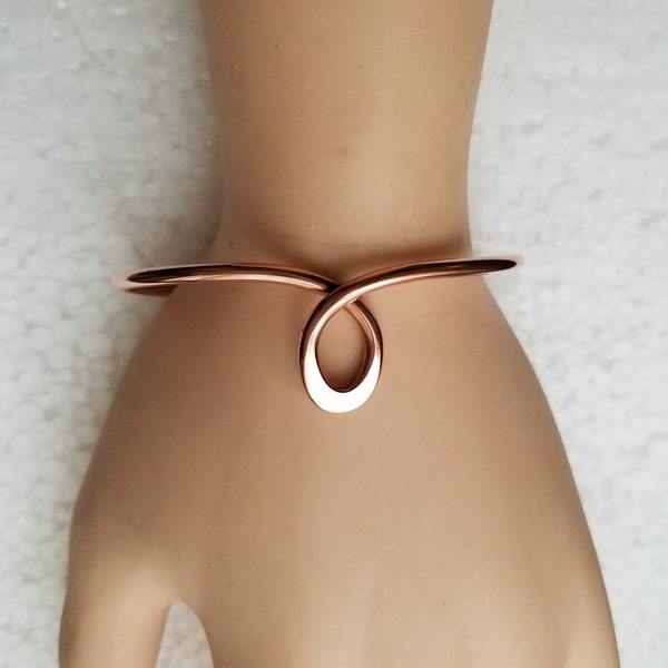 Solid Copper Cuff Bracelet