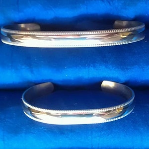 Mother Daughter Bracelet set Sterling silver
