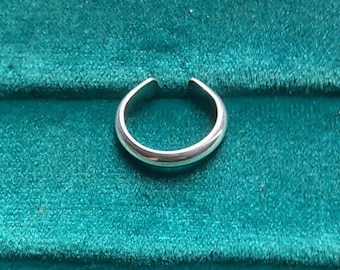 Toe Ring Sterling Silver Adjustable