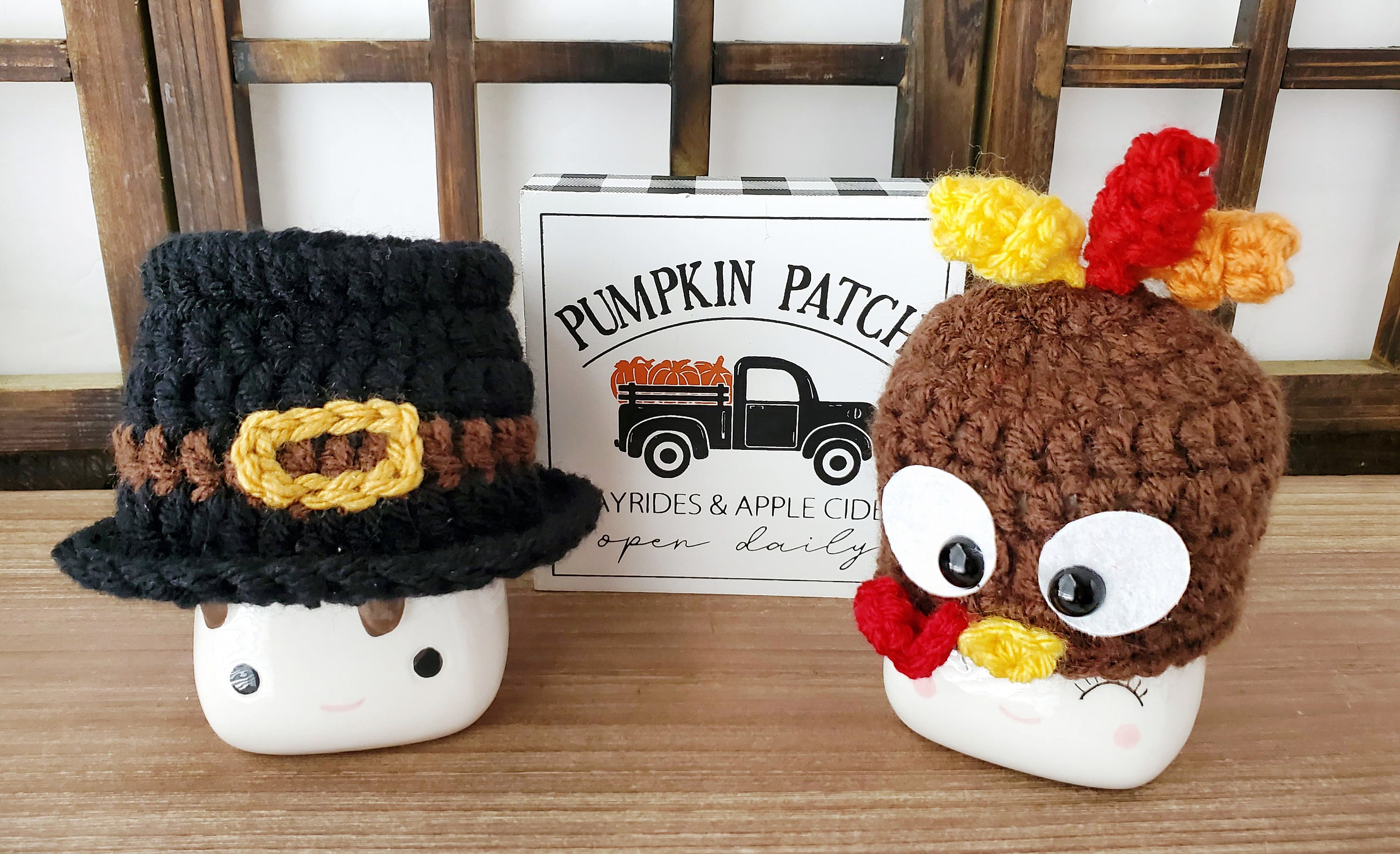Marshmallow Mug Hat Thanksgiving - Rae Dunn Fall Farmhouse Home Decor…