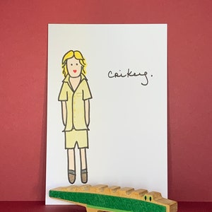 Handgezeichnetes Bild von The Crocodile Hunter, Steve Irwin