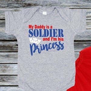 Mami S Princesa Soldier Camiseta Ejercito Militar Familia Etsy
