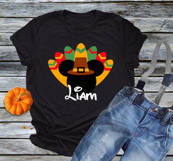 mickey mouse thanksgiving shirt