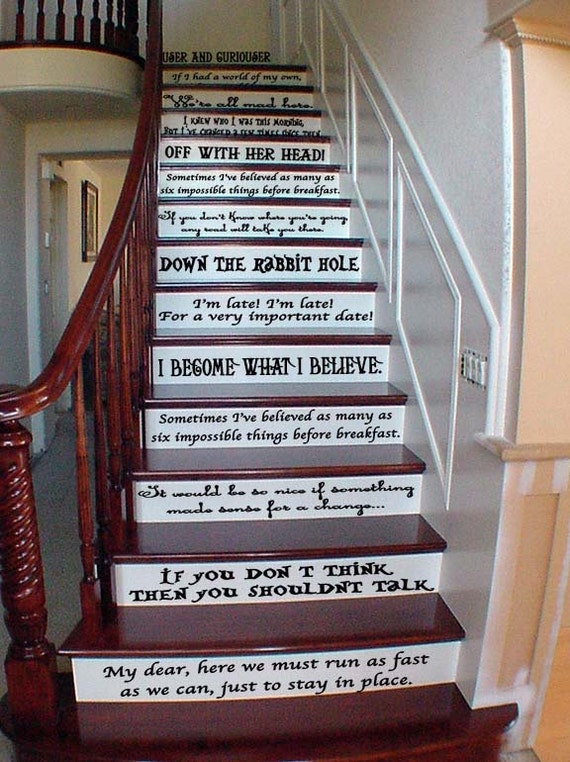 Quote On Stairs / Stair Quotes Picture Quotes The vision must be