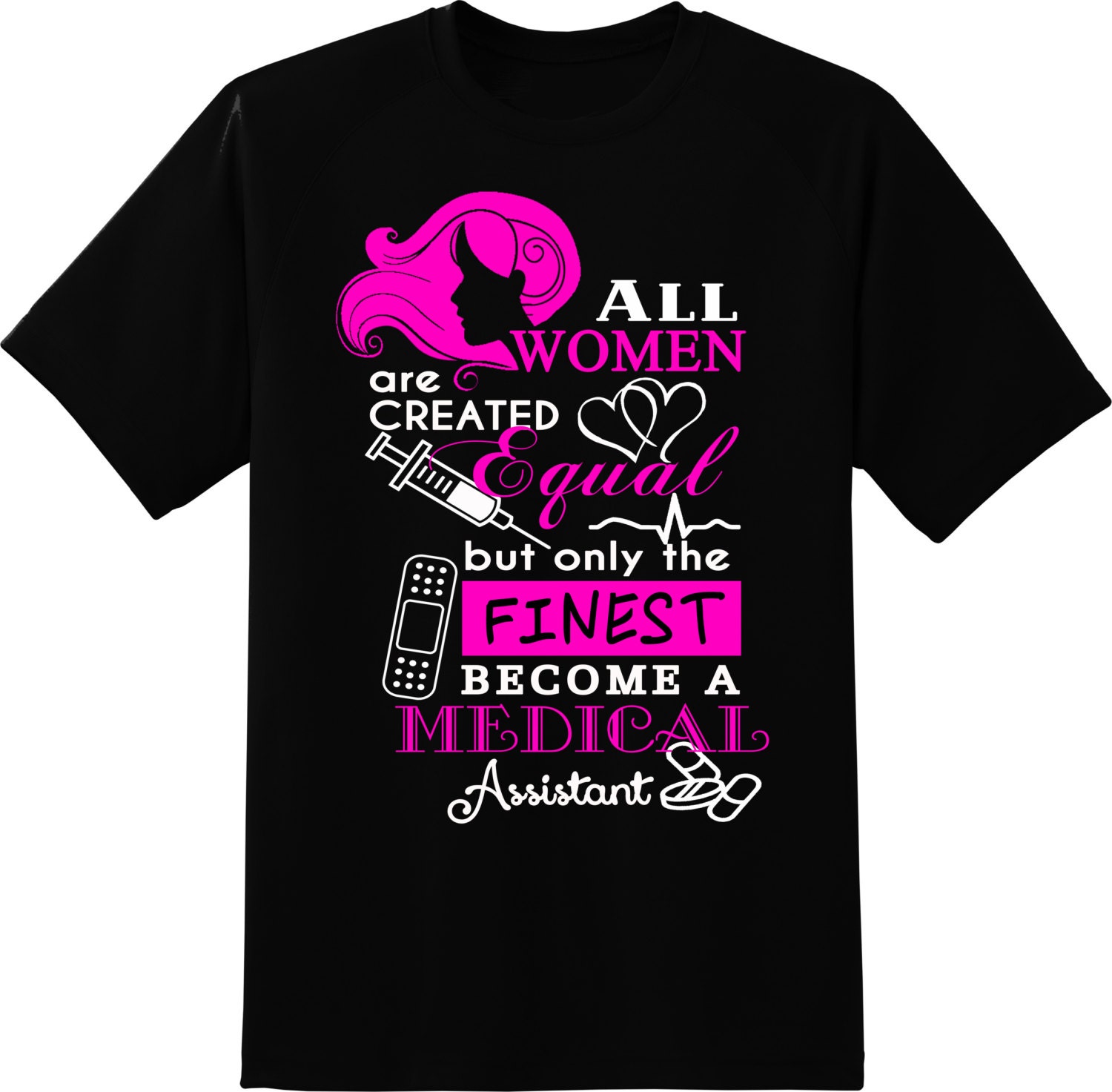 Medical Assistant Tshirt Choose Colors Funny Humor Saying CNA Etsy