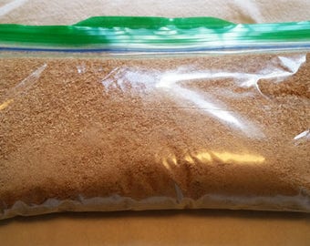 Sifted SAWDUST American White Oak Heartwood 2 Oz. Pure Clean Quercus alba Crafts Terrariums Miniatures Fairy House Paths